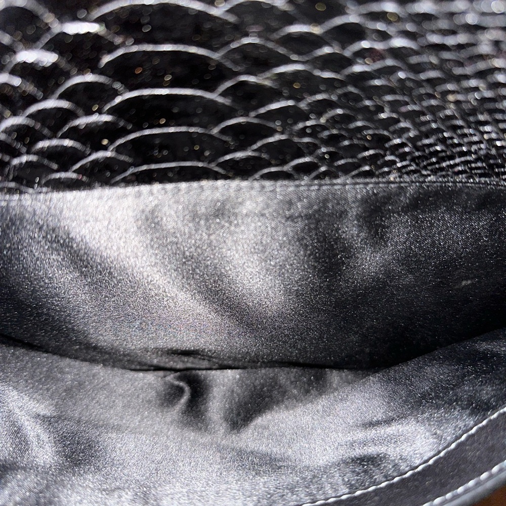 Coach Hampton Embossed Python Black Patent Leathe… - image 7